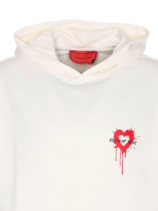 Sweat-Shirts - Blanc shop online: VISION OF SUPER
