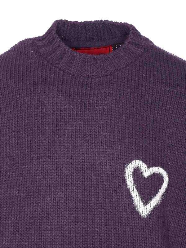 VISION OF SUPER: クルーネック online - クルーネック - 紫