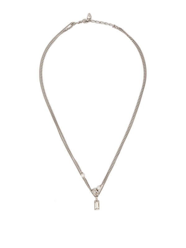 ALEXANDER MCQUEEN: Halsketten und Halsbänder - Halskette - Silber