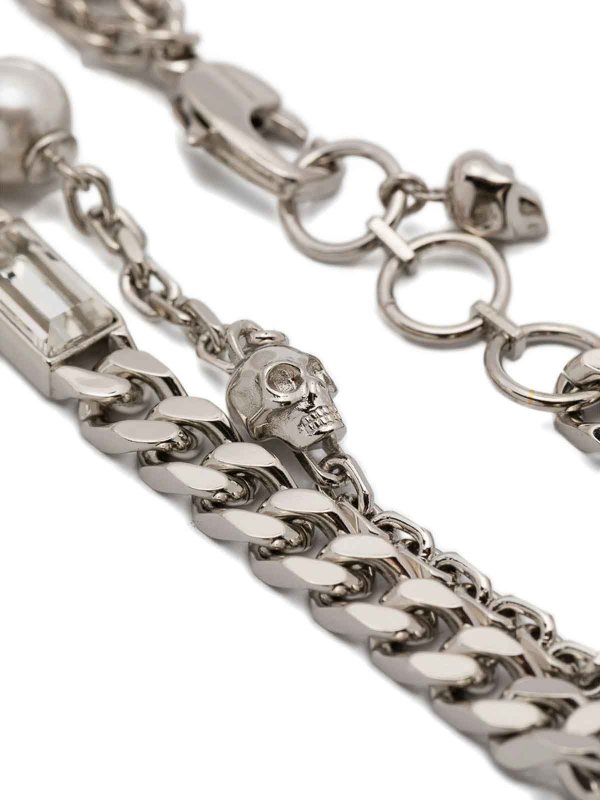 ALEXANDER MCQUEEN: Collier online - Colliers - Gris