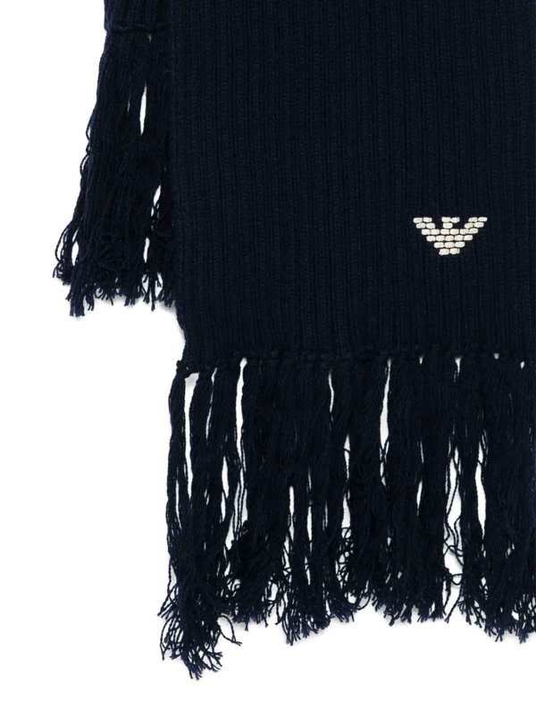 EMPORIO ARMANI: スカーフ online - スカーフ - ブルー