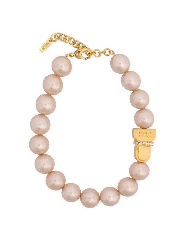 MOSCHINO: ネックレス - ネックレス/チョーカー - 白