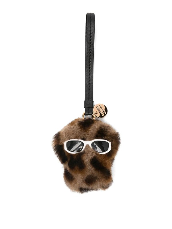 VERSACE: Porte-clés - Porte-Clés - Marron