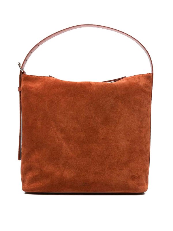 A.P.C.: Bolsos de hombro - Bolsa De Hombro - Marrón