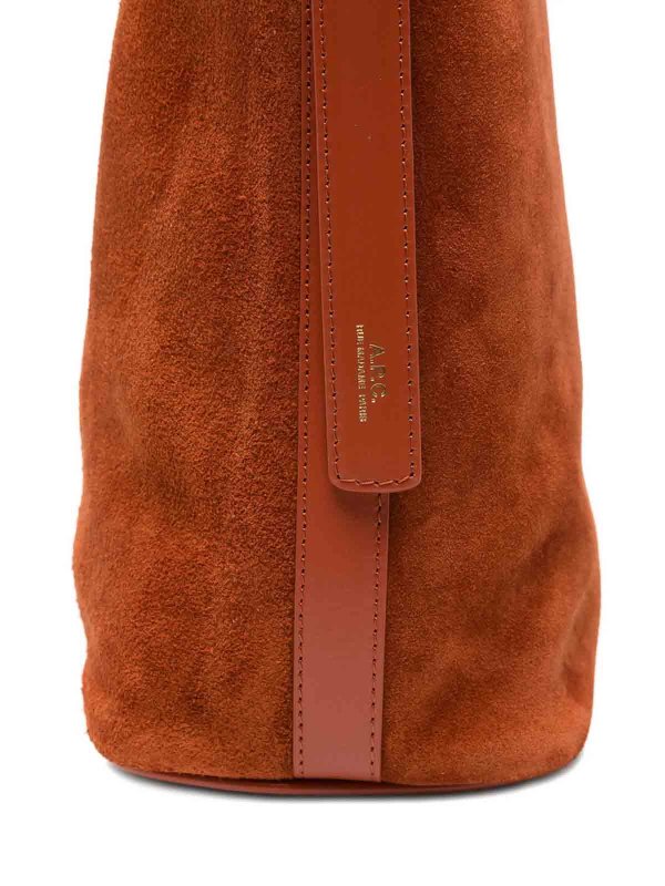 A.P.C.: Bolsos de hombro online - Bolsa De Hombro - Marrón