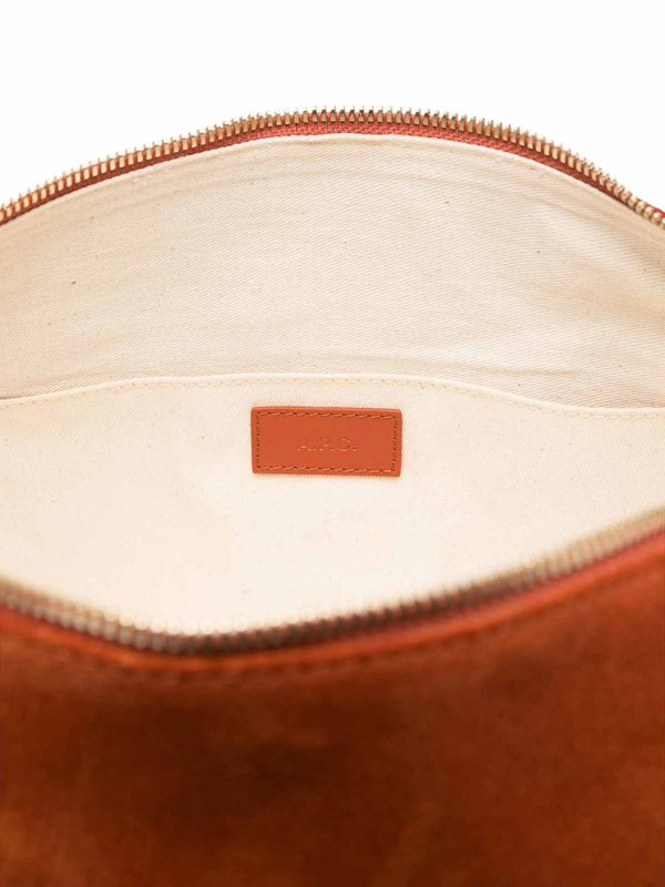 A.P.C.: Bolsos de hombro online - Bolsa De Hombro - Naranja
