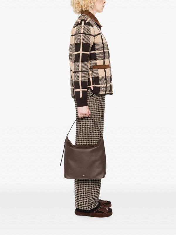 ショルダーバッグ - ブラウン shop online: A.P.C.
