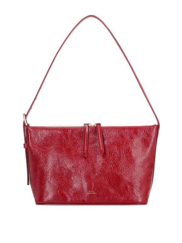 A.P.C.: Schultertaschen - Schultertasche - Rot