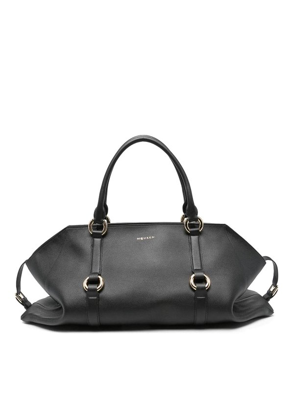 ALEXANDER MCQUEEN: Sacs à main - Sac Cabas - Noir