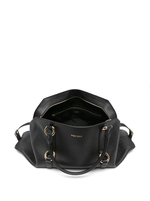 The Best Shops ALEXANDER MCQUEEN: Sacs à main - Sac Cabas - Noir