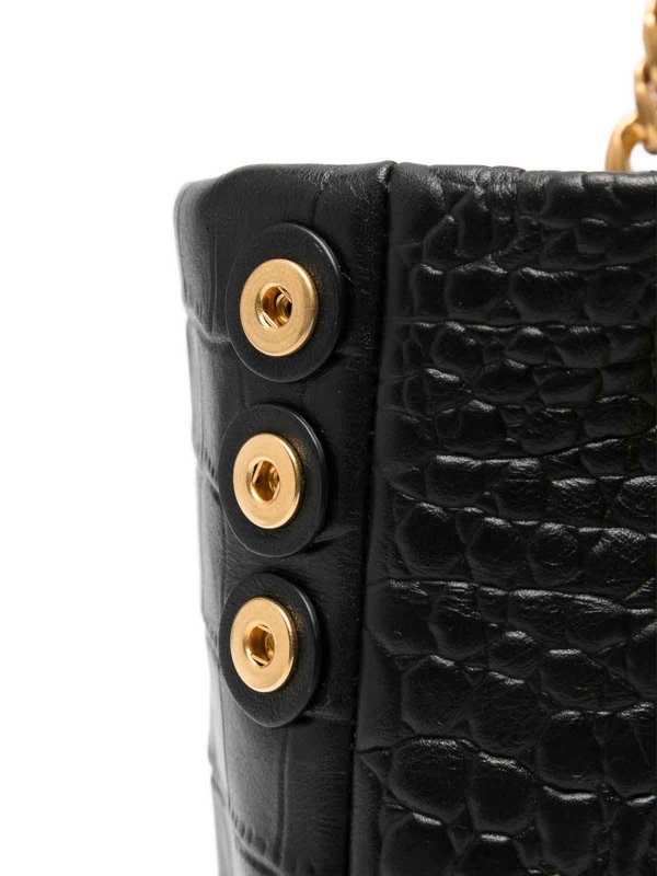 The Best Shops Balmain: Sacs à main - Sac Cabas - Noir