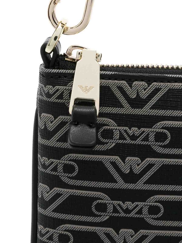 EMPORIO ARMANI: Sacs portés épaule  online - Sac Porté Épaule - Noir