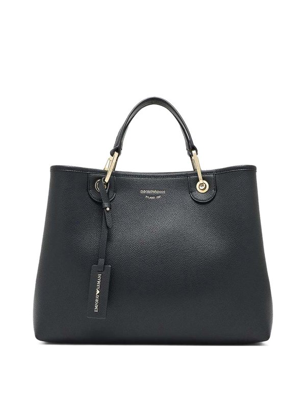 EMPORIO ARMANI: トートバッグ - トートバッグ - 黒