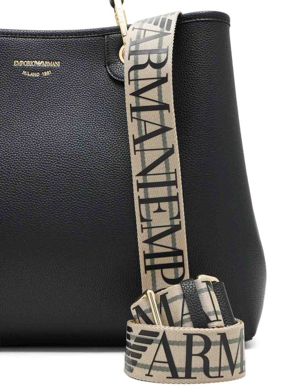 EMPORIO ARMANI buy online トートバッグ - 黒