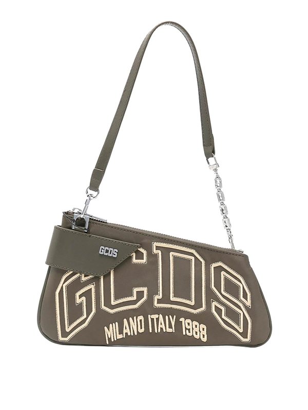 GCDS: Bolsos de hombro - Bolsa De Hombro - Verde