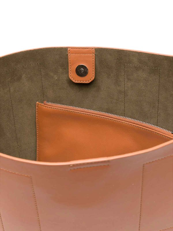 The Best Shops HOGAN: バケットバッグ - バケットバッグ - ブラウン