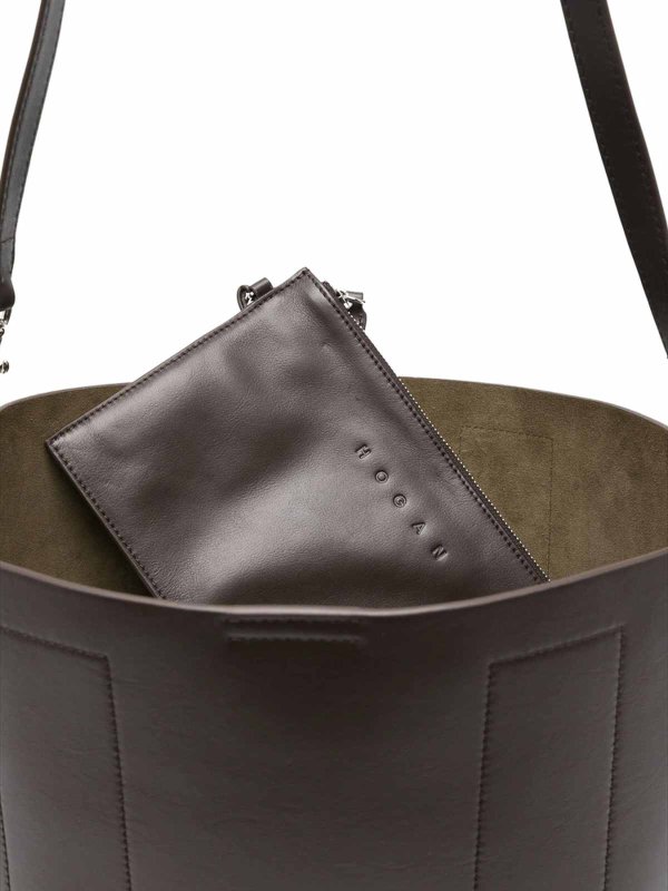 The Best Shops HOGAN: クラッチバッグ - クラッチバッグ - ブラウン