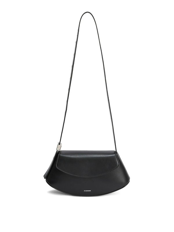 JIL SANDER: ショルダーバッグ - ショルダーバッグ - 黒