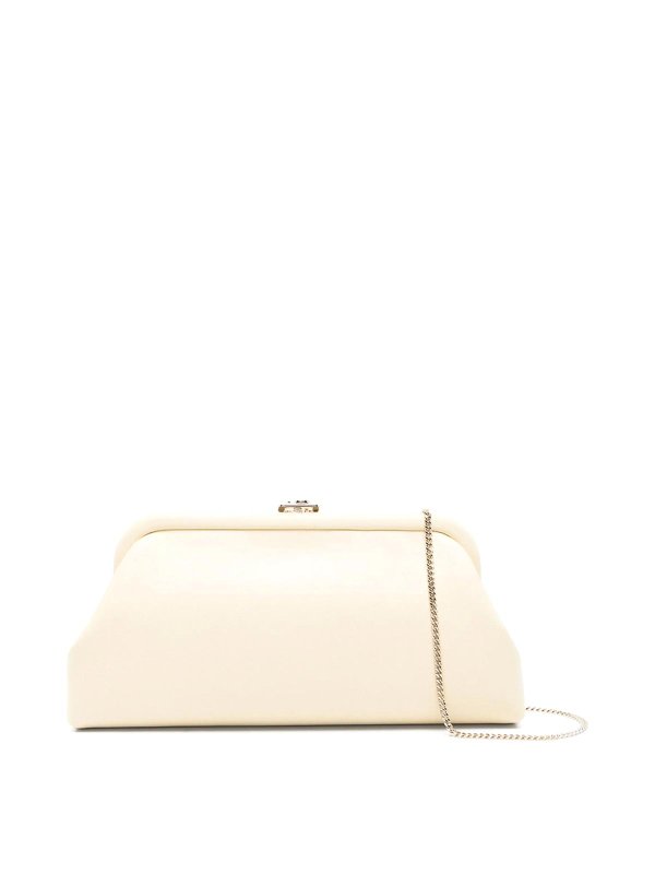 JIMMY CHOO: Sacs bandoulière - Sac Bandoulière - Blanc