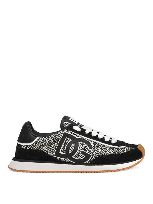 DOLCE & GABBANA: Chaussures de sport - Baskets - Noir