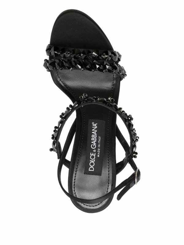 The Best Shops DOLCE & GABBANA: Sandalen - Sandalen - Schwarz