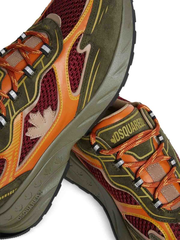 The Best Shops DSQUARED2: Zapatillas - Zapatillas - Verde