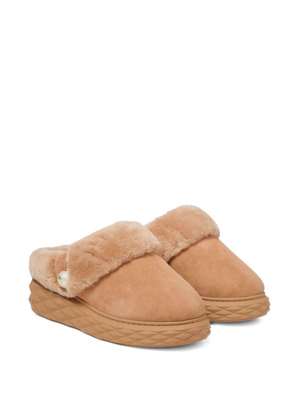 The Best Shops JIMMY CHOO: Zapatos chinelas - Chinelas - Marrón