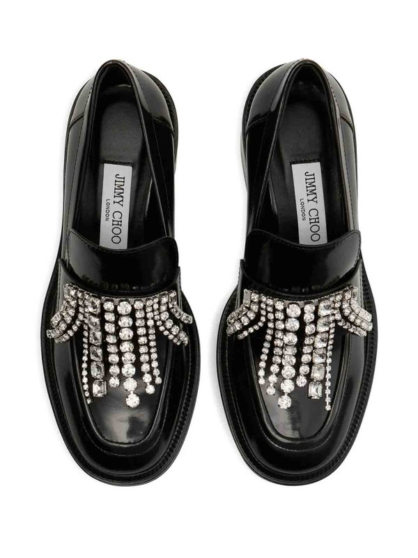 JIMMY CHOO: Mokassins und Slippers online - Mokassins - Schwarz