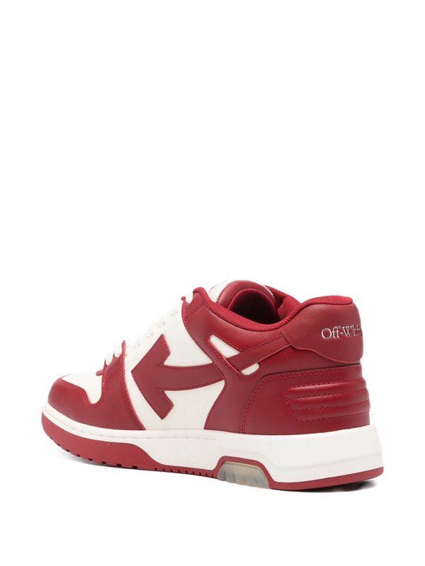 OFF-WHITE: Chaussures de sport online - Baskets - Rouge