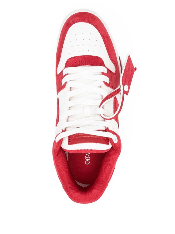 スニーカー - 赤 shop online: OFF-WHITE