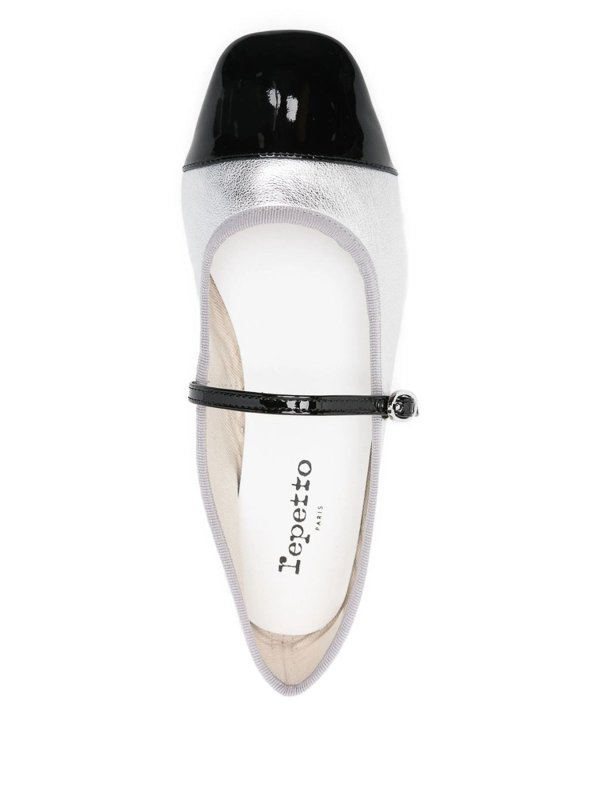フラットシューズ - 銀 shop online: REPETTO