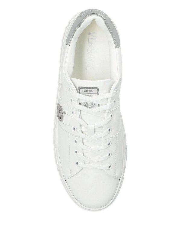 VERSACE buy online Baskets - Blanc