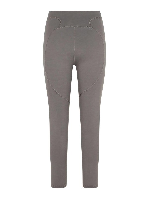 ADIDAS BY STELLA MCCARTNEY: leggings online - Leggings 7/8 in misto poliammide grigio