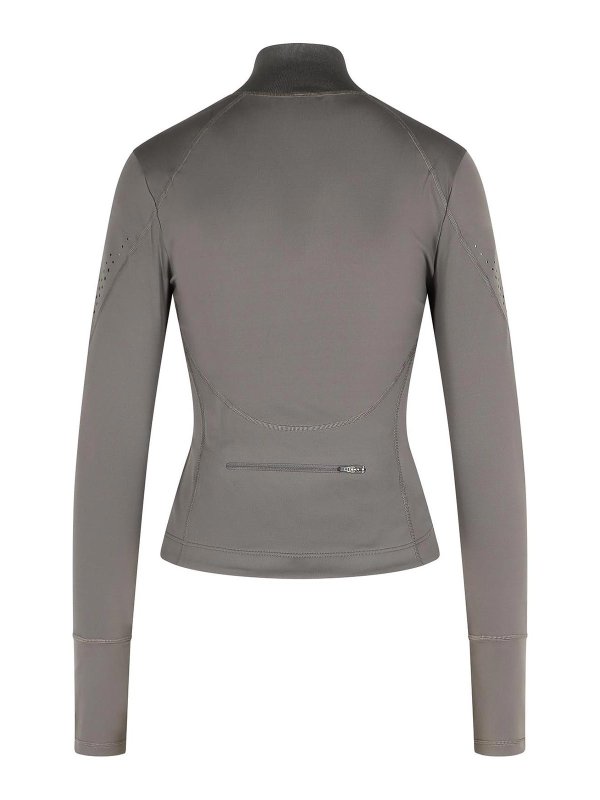 ADIDAS BY STELLA MCCARTNEY: Sweatshirts & Sweaters online - Tpr Grey Polyamide Blend Sweatshirt
