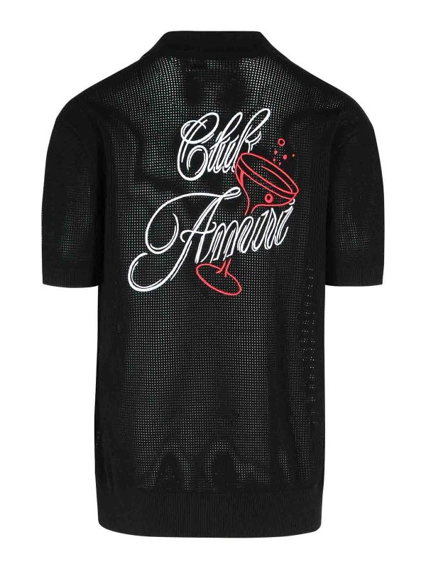 AMIRI: crew necks online - Viscose Blend Sweater