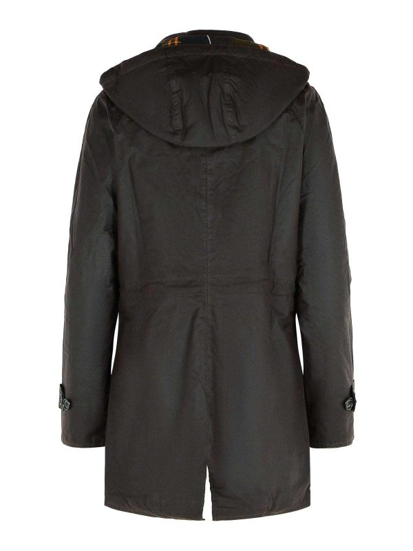 BARBOUR: ダウン・ハイテクコート online - ダウンコート - ブラウン