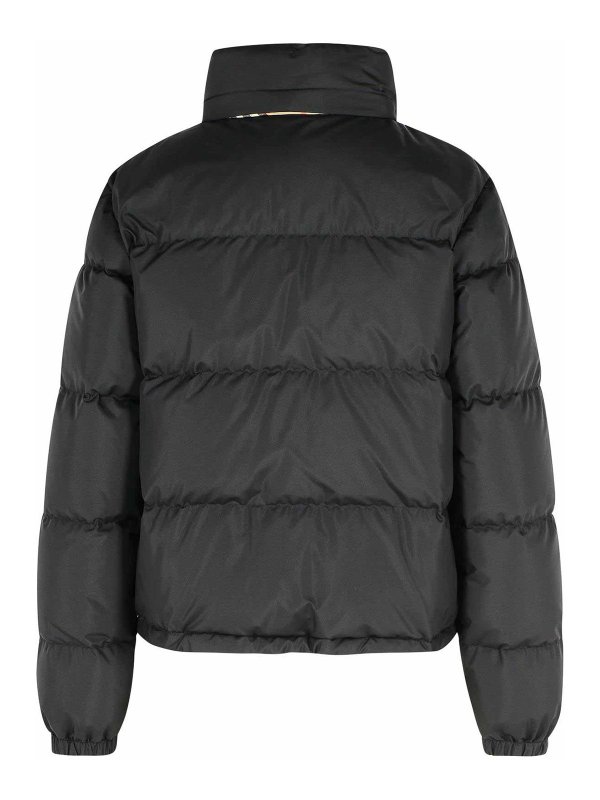 BURBERRY: padded jackets online - Black Polyester Down Jacket