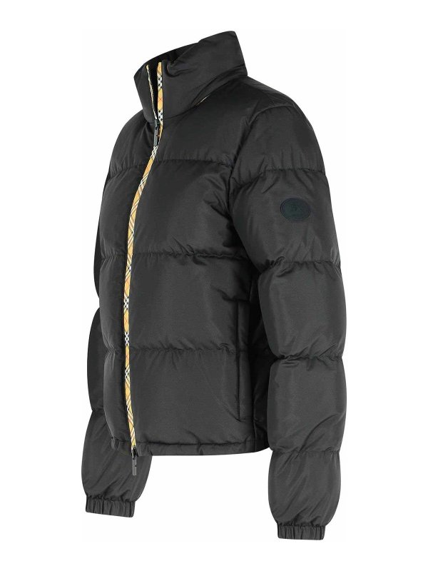 The Best Shops BURBERRY: padded jackets - Black Polyester Down Jacket