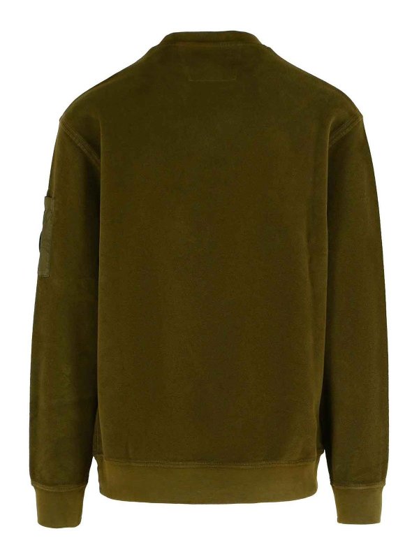C.P. COMPANY: Sweatshirts & Sweaters online - Army Cotton Sweatshirt