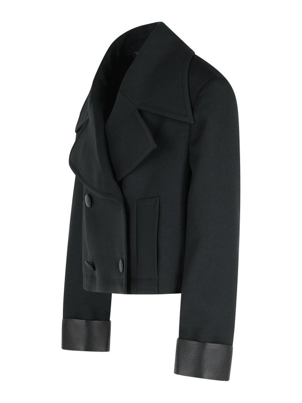 The Best Shops DOLCE & GABBANA: giacche blazer - Giacca di miscela di lana vergine nera