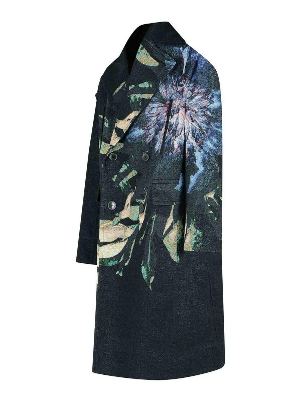 The Best Shops DRIES VAN NOTEN: ロングコート - ロングコート - 黒