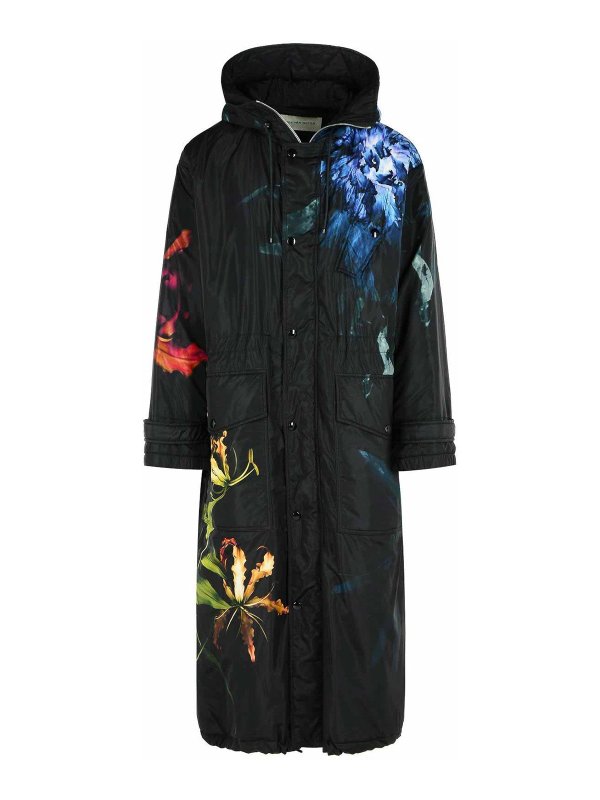 DRIES VAN NOTEN: Lange Mäntel - Langer Mantel - Schwarz