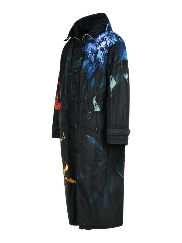 The Best Shops DRIES VAN NOTEN: Lange Mäntel - Langer Mantel - Schwarz