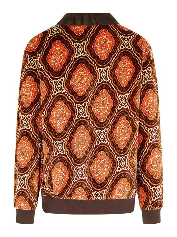 DRÔLE DE MONSIEUR: polo shirts online - Velours  Brown Cotton Polo Shirt