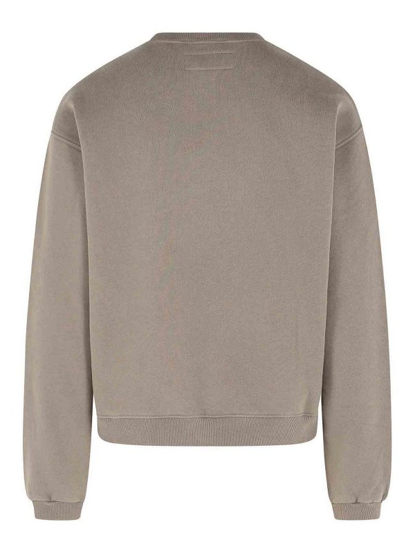ERL: Sweatshirts & Sweaters online - Taupe Cotton Sweatshirt