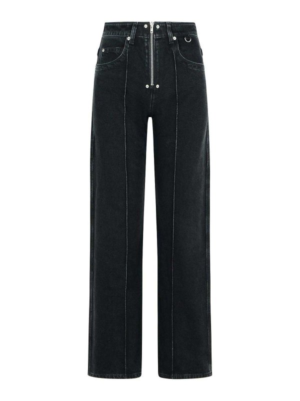 ISABEL MARANT: jeans dritti, a sigaretta - Pantaloni in denim benestante