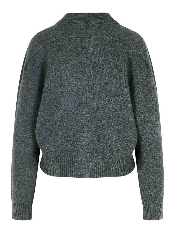 LOULOU STUDIO: クルーネック online - クルーネック - グレー