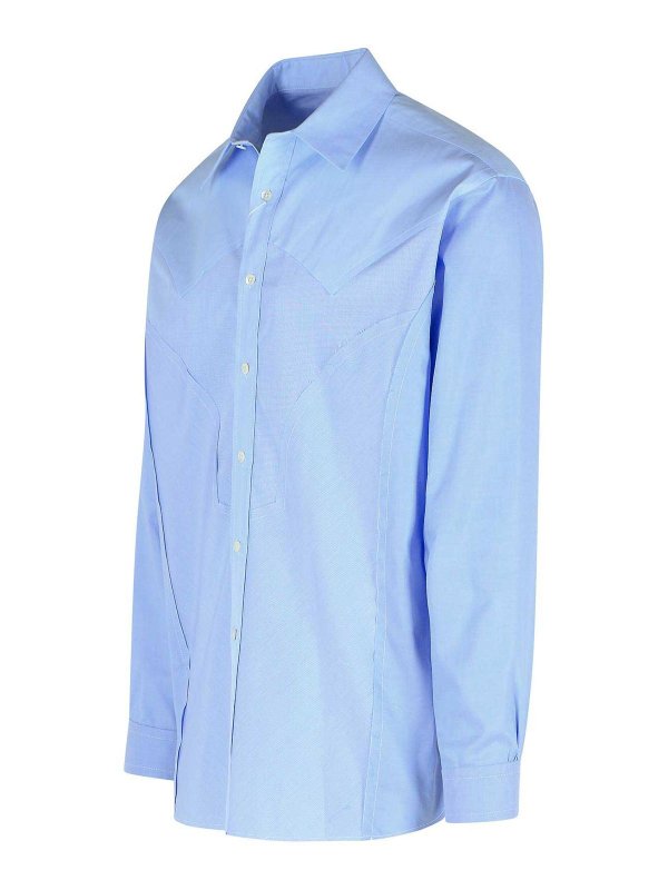 The Best Shops Maison Margiela: シャツ - シャツ - ライトブルー