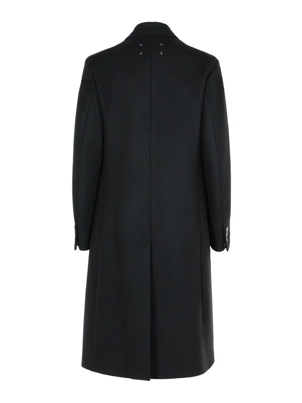 Maison Margiela: Lange Mäntel online - Langer Mantel - Schwarz