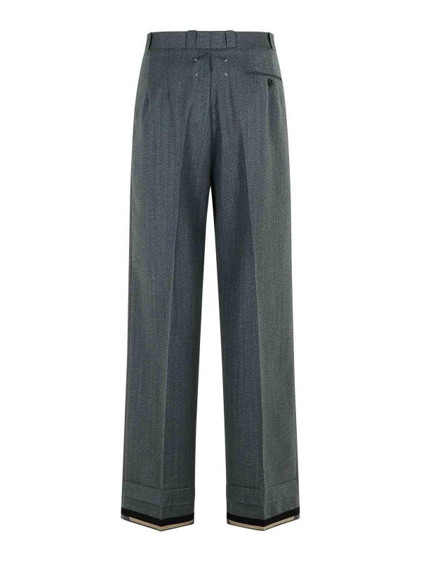 Maison Margiela: Maßgeschneiderte und Formale Hosen online - Formale Hose - Grau